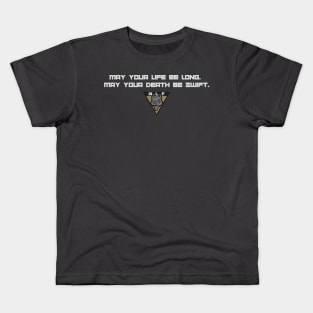 The Last of Us Part II - WLF - Washington Liberation Front - Motto - May Your Death Be Swift Kids T-Shirt